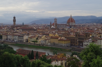The view over Florence
